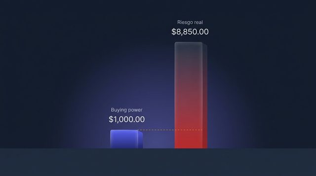 Buying Power Reduction ≠ riesgo real: por qué el margen del bróker no es tu stop