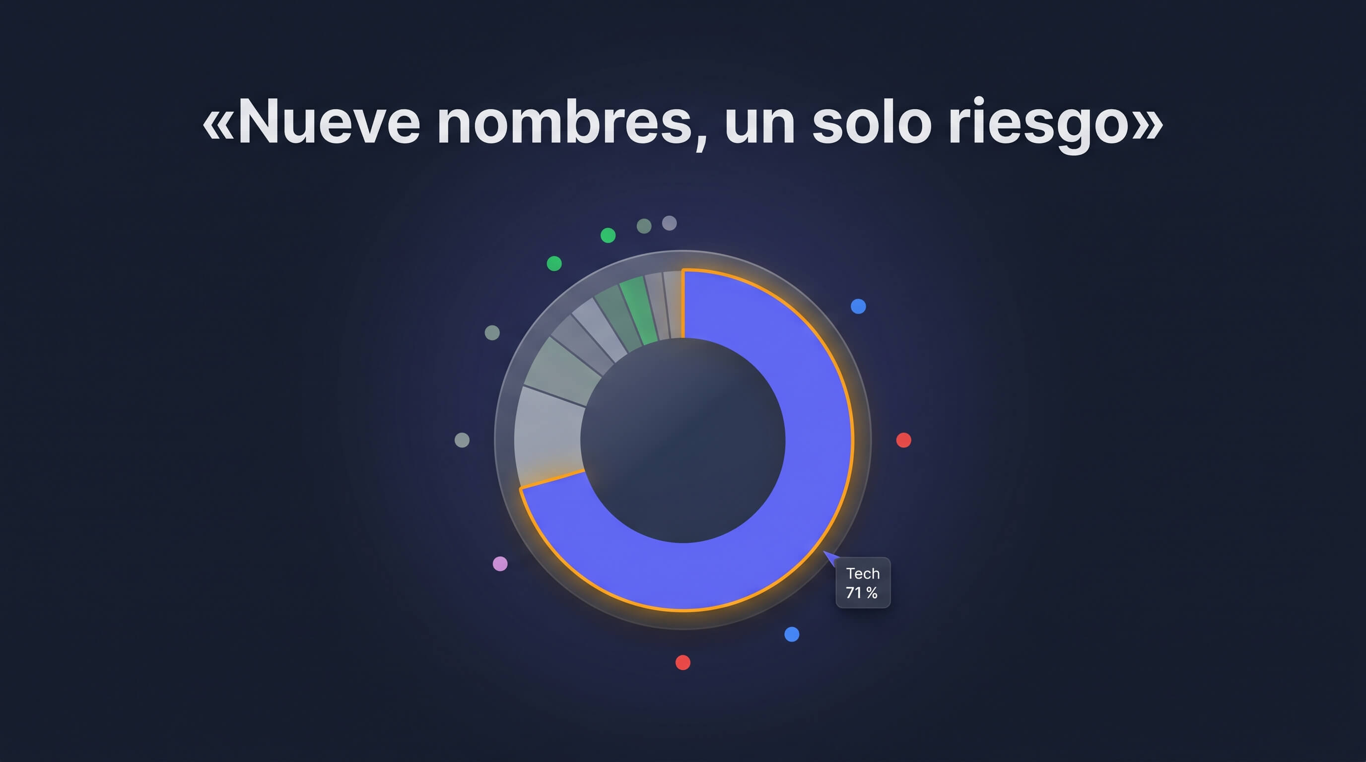 Concentración de riesgo por sector: la ilusión de la diversificación cuando todo apunta al mismo lado