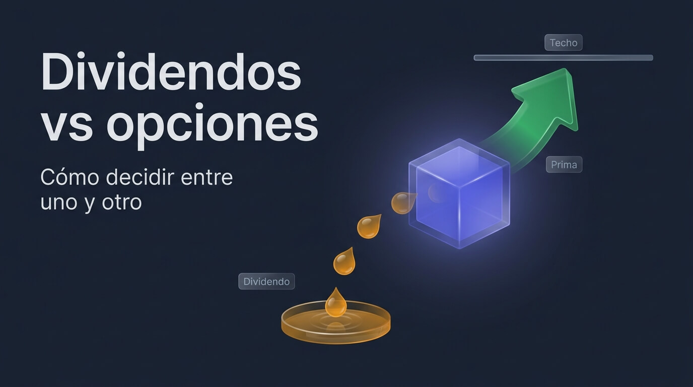 Dividendos vs opciones financieras: cómo decidir entre uno y otro