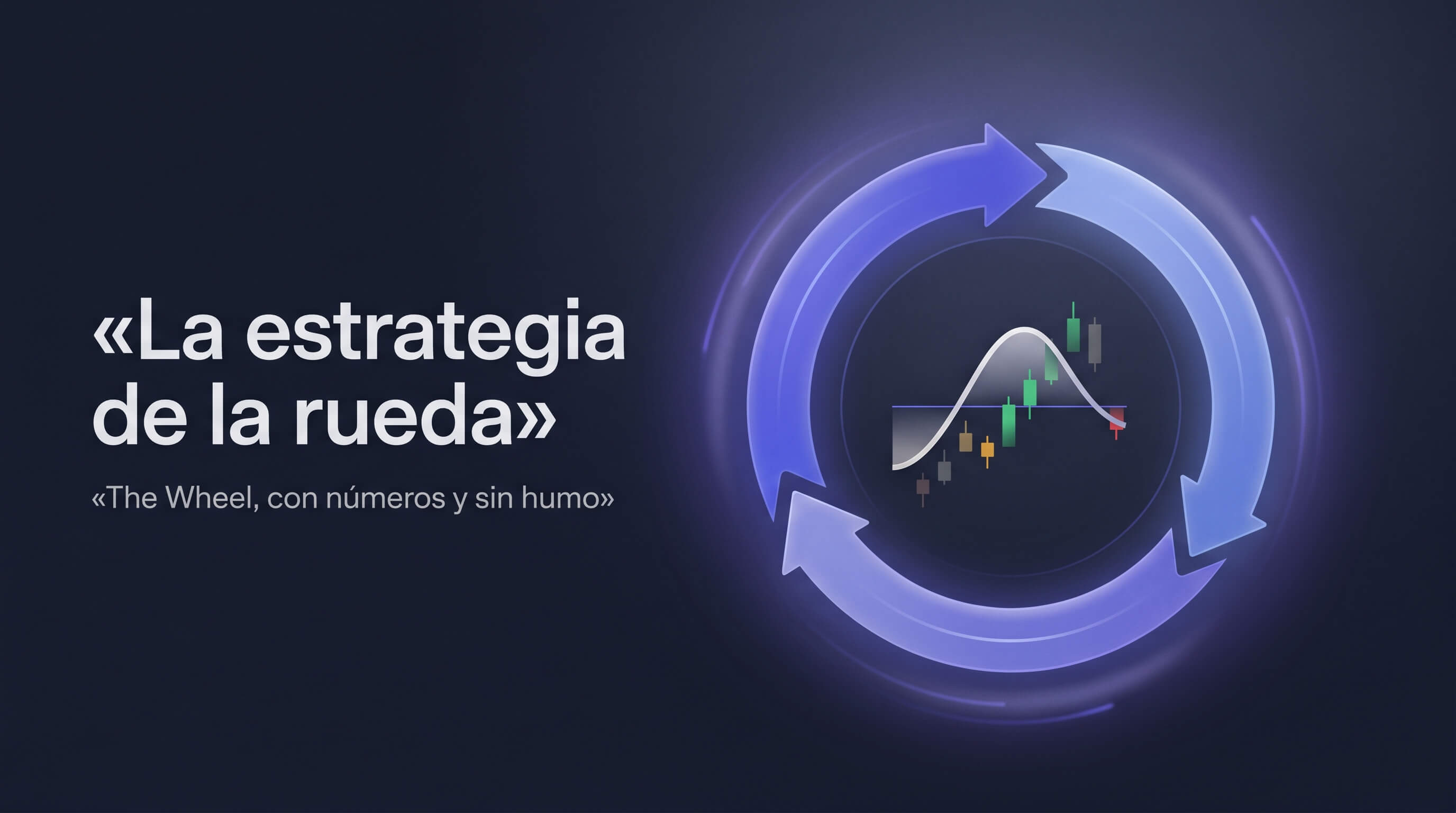 La estrategia de la rueda (The Wheel): guía completa con números, griegas y la verdad incómoda