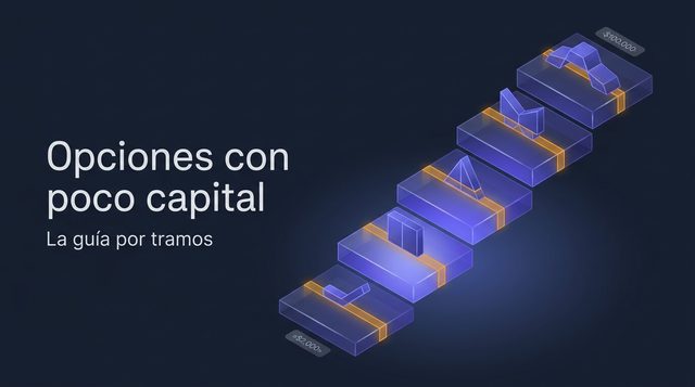 Estrategias de opciones para cuentas pequeñas y medianas: la guía completa por tramos de capital