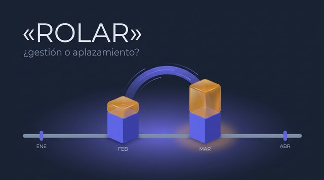 Rolar opciones: cuándo, cómo y cuándo NO es más que aplazar la pérdida