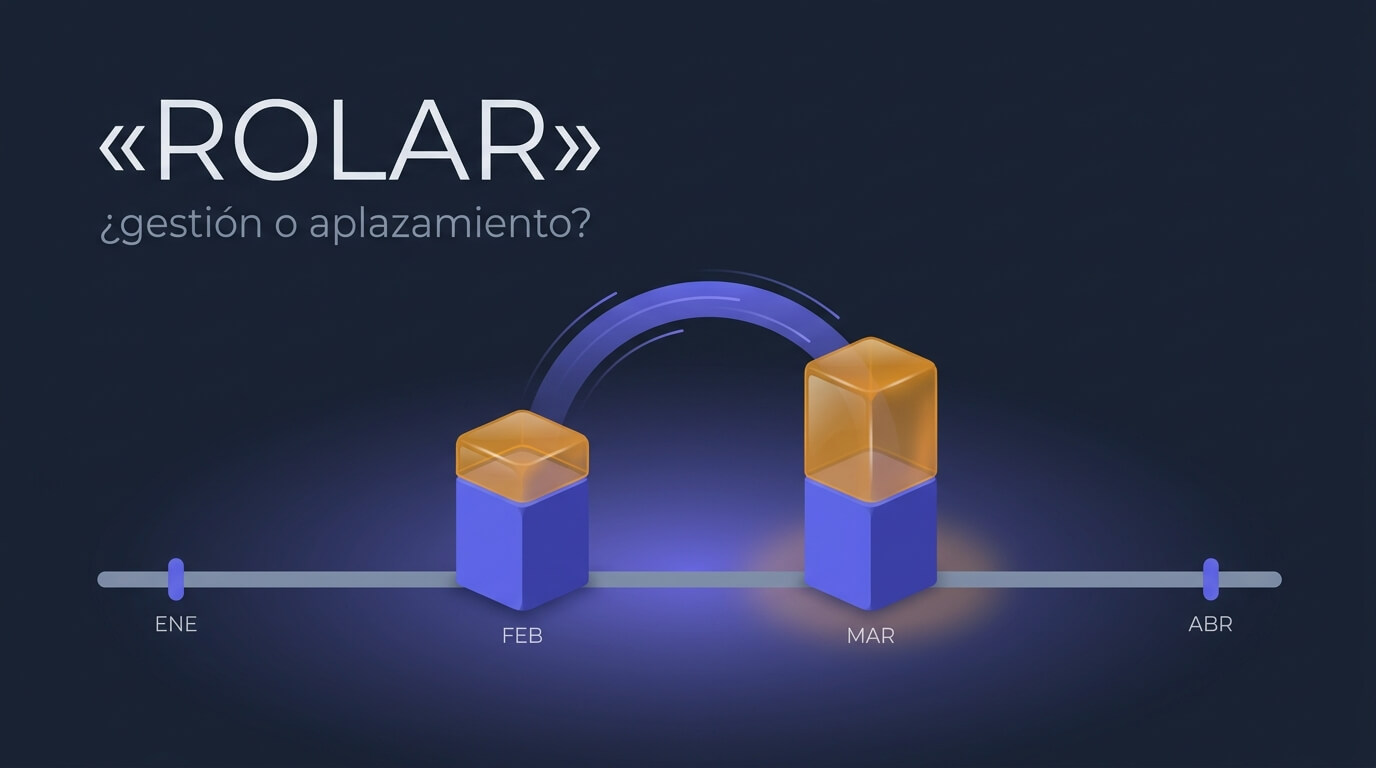 Rolar opciones: cuándo, cómo y cuándo NO es más que aplazar la pérdida